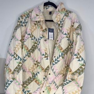 Universal Thread Woven Quilted Jacket